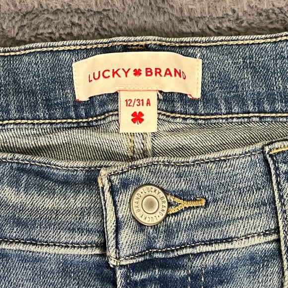 Lucky Brand Sweet Mid Rise Bootcut Jeans Blue Medium Wash Womens 12/31A 34x29 - Picture 3 of 11
